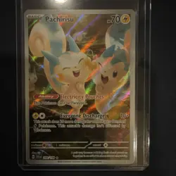 Pokemon Pachirisu 208/198 SV01 Scarlet & Violet Illustration Rare Holo Card - Image 1