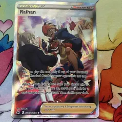Pokemon TCG Raihan GG65/GG70 Crown Zenith Galarian Gallery Trainer Rare Card - Image 3