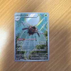 Pokemon TCG Ninjask 137/132 Ultra Rare Mega Evolution Holo Full Art - Image 1