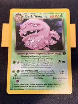 Pokemon TCG Dark Weezing Team Rocket 14/82 Holo Italian Card - Image 1