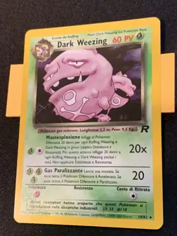 Pokemon TCG Dark Weezing Team Rocket 14/82 Holo Italian Card - Image 3