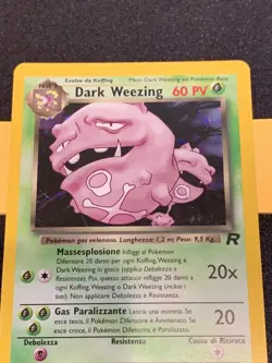 Pokemon TCG Dark Weezing Team Rocket 14/82 Holo Italian Card - Image 4