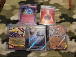 Lot Of 5 Pokemon Cards Mega Ex ACE Spec Ar Holo Energy - Image 1