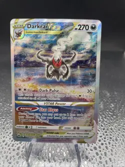 Darkrai VSTAR GG50/GG70 - Crown Zenith Galarian Gallery Holo Pokemon TCG NM - Image 1