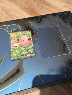 Pokemon TCG Lillie's Clefairy EX Journey Together Sir Card 184/159 NM Condition - Image 2