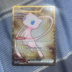 Mew ex 205/165 Metal UPC Promo Pokemon 2023 151 - NM - Image 1