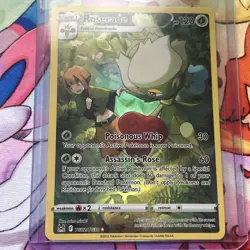 Pokemon TCG Roserade Holo Ultra Rare Trainer Gallery Card TG02/TG30 Lost Origin - Image 1