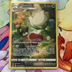 Pokemon TCG Roserade Holo Ultra Rare Trainer Gallery Card TG02/TG30 Lost Origin - Image 3