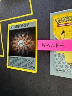 Pokemon Card Rainbow Energy Team Rocket Unlimited Holo Rare 17/82 124 💎NM💎 - Image 3