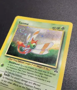 Yanma | 17/75 | SWIRL | Neo Discovery | Holo | Pokemon Card | MP - Image 2