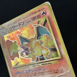 Japanese Holo Charizard Base Set 1996 No. 006 Pokemon Card WOTC Vintage - Image 3