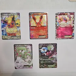 Reserved Card lot Pokemon EX Holo Card Lot Japanese Flareon, Sylveon, Gardevoir - Image 1