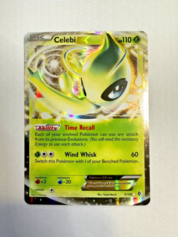 Celebi EX Pokemon TCG 9/149 Full Art Holo Rare Boundaries Crossed NM or better - Image 1