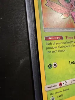 Shining Celebi SM79 Sm Promo Holo Pokemon Card - Image 2