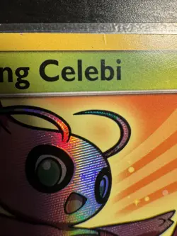 Shining Celebi SM79 Sm Promo Holo Pokemon Card - Image 3