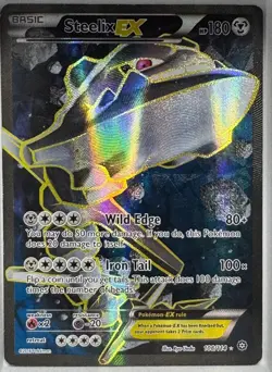 Steelix Ex 108/114 XY Steam Siege Full Art Ultra Rare (LP) / Pokemon TCG - Image 1