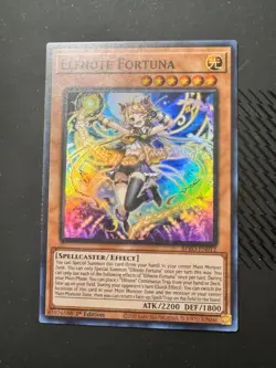 Yu-Gi-Oh! Elfnote Fortuna Super Rare 1st Ed IN HAND! BPRO-EN012 - Image 1