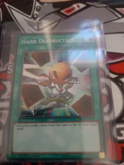 Yu-Gi-Oh - TCG - Hand Destruction- SR06 EN025 - 1st Ed. -NM/M- Common - Image 1
