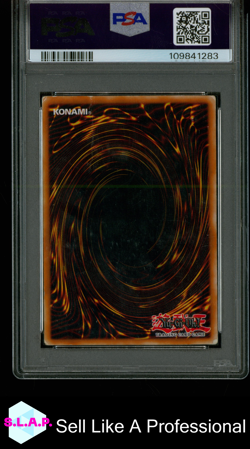 RED-EYES B. DRAGON P.C. JOEY THE PASSION-GER. YU-GI-OH! PROMO 2004 DE001 PSA 2 - Image 2