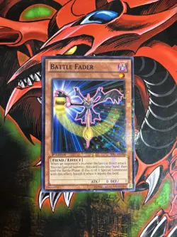 Yugioh Battle Fader BP02-EN086 1st Edition Mosaic Rare Foil Near Mint - Image 1