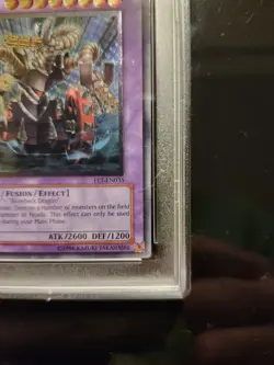 Yugioh STRONG PSA 9 Gatling Dragon FET-EN035 Ultimate 1st MINT REGRADEU - Image 5