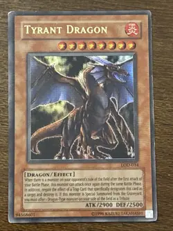 Tyrant Dragon LOD-034 Legacy of Darkness Unlimited Edition Ultra Rare MP - Image 1