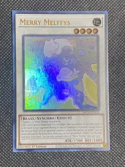YuGiOh! - Merry Melffys MP24-EN158 Ultra Rare 1st Edition Near Mint - Image 1