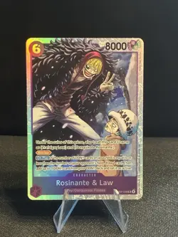 One Piece TCG - Card Game - EB04-038 SR - Rosinante & Law ENG ENGLISH - BOOSTERF - Image 1