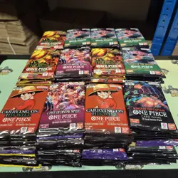 2400+ OP CARDS - ONE PIECE TCG ENGLISH BULK CARDS OPENED PACKS - MIXED SETS - Image 1