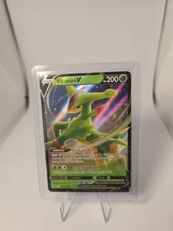 Pokemon Virizion V SWSH295 Sword & Shield Promo Holo Card Basic HP200 Free Ship - Image 1