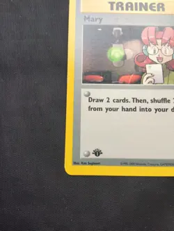 Pokemon Cards: Neo Genesis 1st Edition Rare: Mary 87/111 - Image 5