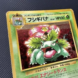 1999 Venusaur Holo CD Promo Pokemon Card Japanese Vintage Old Back - Image 5