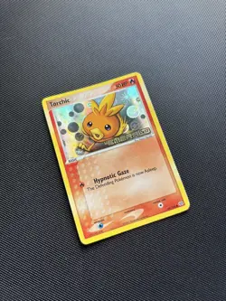 Pokemon Card EX Emerald Reverse Holo Torchic 69/106 Stamped - Image 3