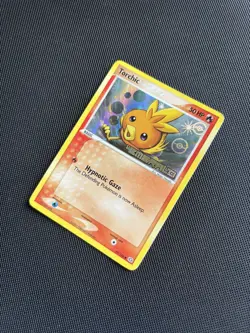 Pokemon Card EX Emerald Reverse Holo Torchic 69/106 Stamped - Image 4