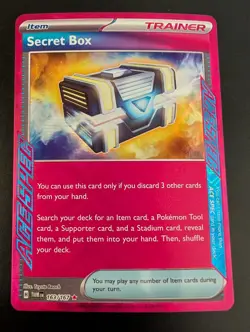 Secret Box 163/167 Pokemon Scarlet Violet Twillight Masquerade Card NM+ - Image 1