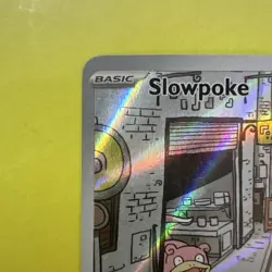 Pokemon TCG Slowpoke Scarlet & Violet Base Set Holo Card 204/198 EX. Condition - Image 2