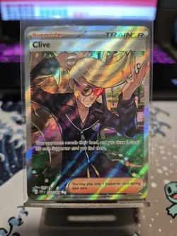 Pokemon TCG Clive Scarlet & Violet Paldean Fates Holo Ultra Rare Card 227/091 - Image 1