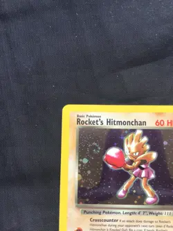 Pokemon Cards: Gym Heroes Rare Holo: Rocket's Hitmonchan 11/132 - Image 3