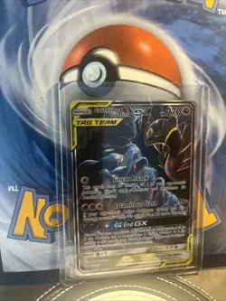 Garchomp & Giratina GX SM193 Holo Promo Card Sun and Moon Team - Image 1