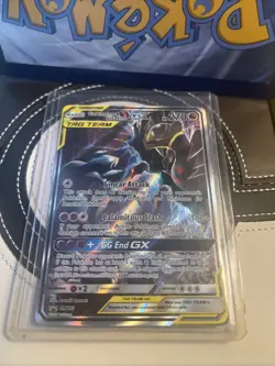 Garchomp & Giratina GX SM193 Holo Promo Card Sun and Moon Team - Image 2