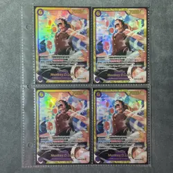ONE PIECE ENG TCG: GREEN PURPLE LUFFY CORE DECK 52 CARD NEAR MINT - Image 3