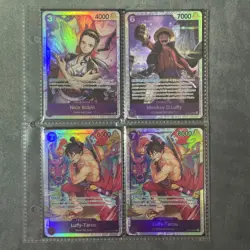 ONE PIECE ENG TCG: GREEN PURPLE LUFFY CORE DECK 52 CARD NEAR MINT - Image 4