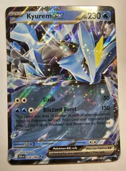 *JUMBO* Kyurem ex (Black Bolt) 028/086 Oversized Cards Holo - Image 1
