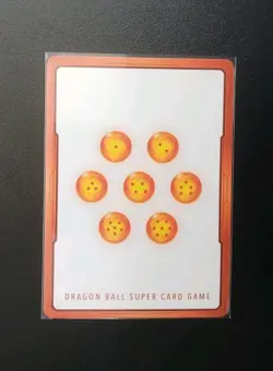 Dragon Ball Fusion World Card Gogeta Energy Marker Promo Prize Gold E-21 - Image 2