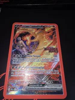 Team Rockets Moltres Promo Cards EX UPC Box Opened With Items, No Packs - Image 2