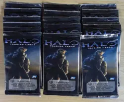 1x Lot of x19: 2007 Topps Halo Trading Card Packs New - Image 1