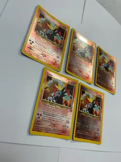 Pokemon Card - Entei #34 Black Star WOTC Movie Promo Reverse Holo Lot - Image 5