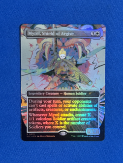 MYREL SHIELD OF ARGIVE FOIL MTG MAGIC THE GATHERING SECRET LAIR ENCYCLOPEDIA - Image 1