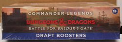 MTG Commander Legends BATTLE FOR BALDUR'S GATE Draft Booster Box, NEW/SEALED - Image 2