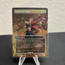 Search for Dagger (Borderless) Commander: Final Fantasy Foil LP - Image 1